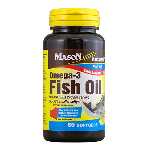Omega 3 Fish Oil EPA 360mg/DHA240 | میسون نچرال امگا 3 فیش اویل